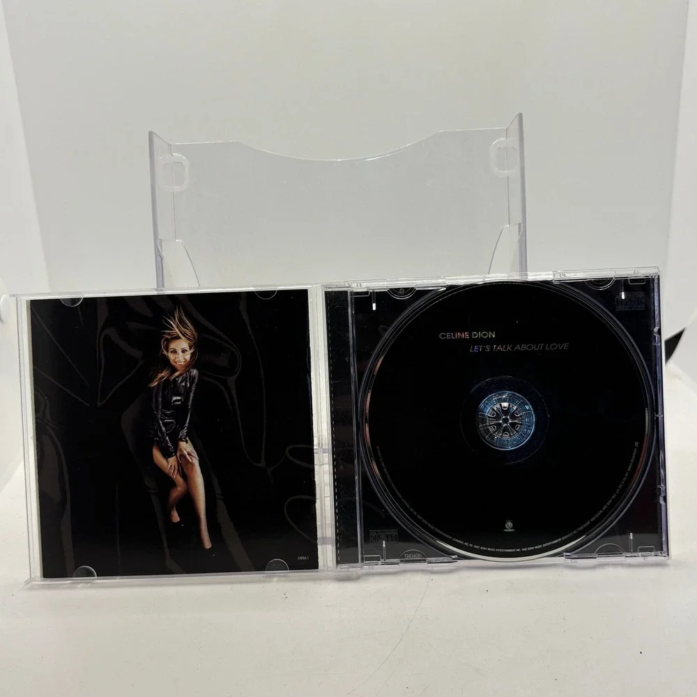 Celine Dion Let's Talk About Love CD 1997 Titanic My Heart Will Go On 68861-2